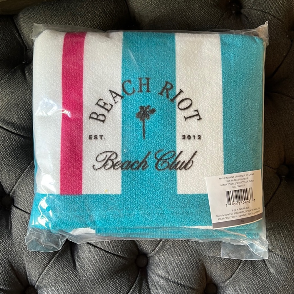 Beach Riot Beach Club Beach Towel